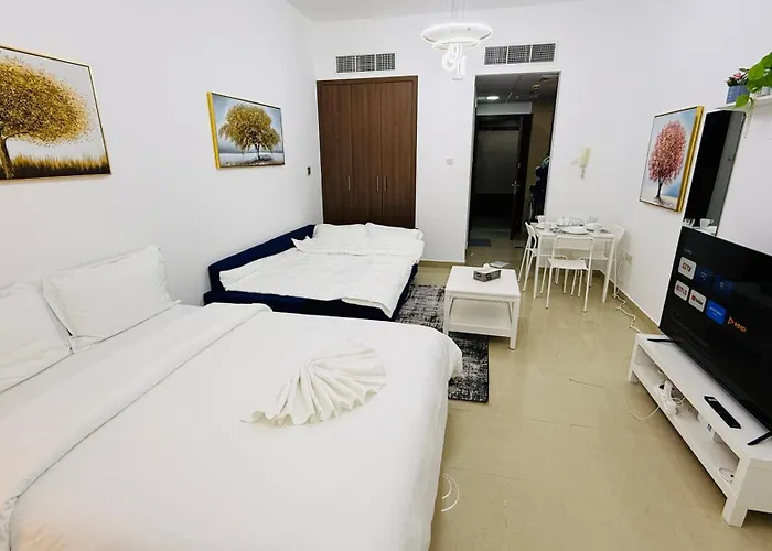 Spacious Studio With Balcony Trafalgar Central Tower International City Dubai